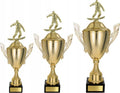 Set of Snowboard Trophies, 49/43/38 cm, Free Engraving Plates