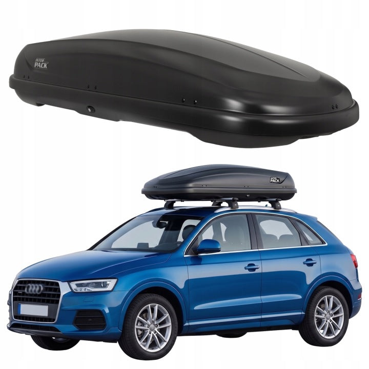 Inter Pack Traxer 6.6 Anthracite Roof Box, 410 L