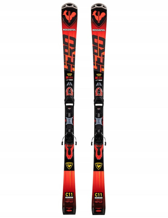 Skis with bindings