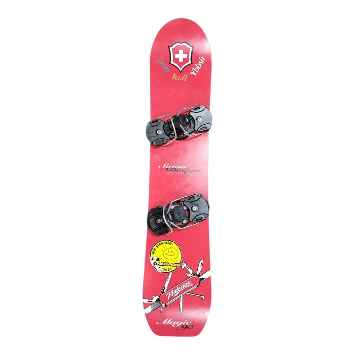 Nidecker Magic 95 cm Snowboard with Ski Boot Bindings