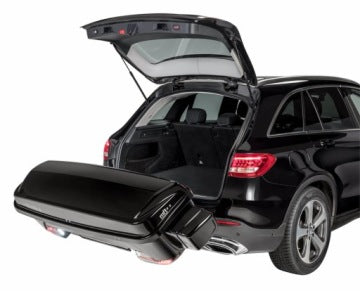 MFT BackBox Black Ski Holder for 4 Pairs of Skis with Anti-Theft Protection