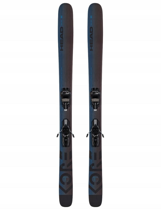 Head Kore 111 All-Mountain Freeride Skis 177 cm with Tyrolia Attack 11 GripWalk Bindings